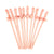 Naughty Hens Party Nude Penis Shaped Drinking Straws (pack of 10) - Online Party Supplies