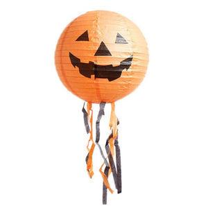 Decorative Halloween Hanging Paper Lantern - 5 Styles, 3 Sizes