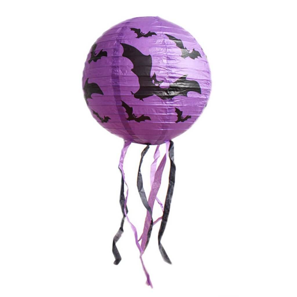Decorative Halloween Hanging Paper Lantern - 5 Styles, 3 Sizes