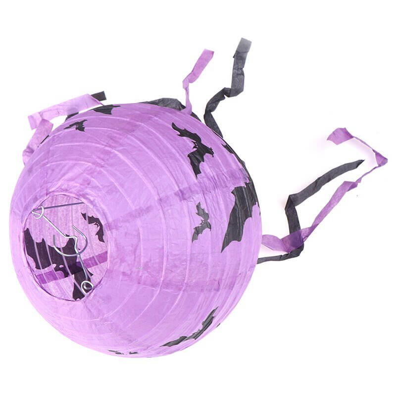 Decorative Halloween Hanging Paper Lantern - 5 Styles, 3 Sizes