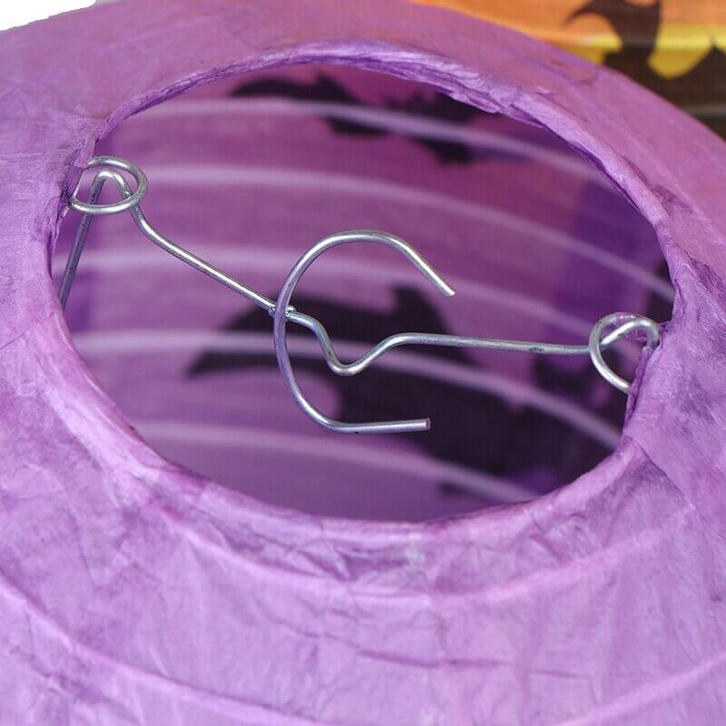 Decorative Halloween Hanging Paper Lantern - 5 Styles, 3 Sizes