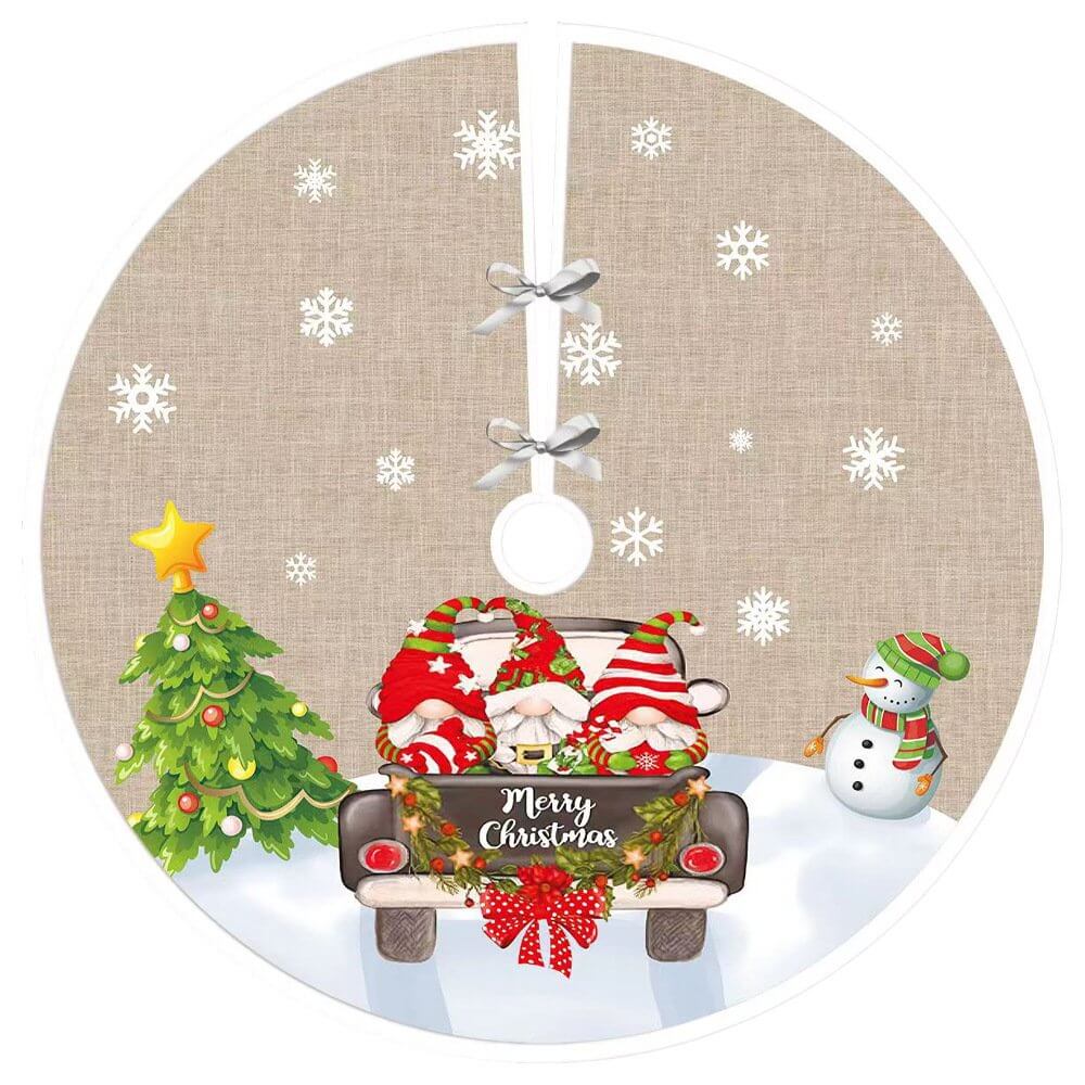 Light up tree skirt deals