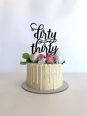 29 1 Middle Finger Cake Topper, Funny 30th Birthday Cake Topper, 30th  Birthday Party Decorations, Dirty Thirty Cake Topper - Etsy