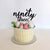 Acrylic Black 'ninety three' Birthday Cake Topper