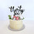 Acrylic Black 'thirty six' Birthday Cake Topper