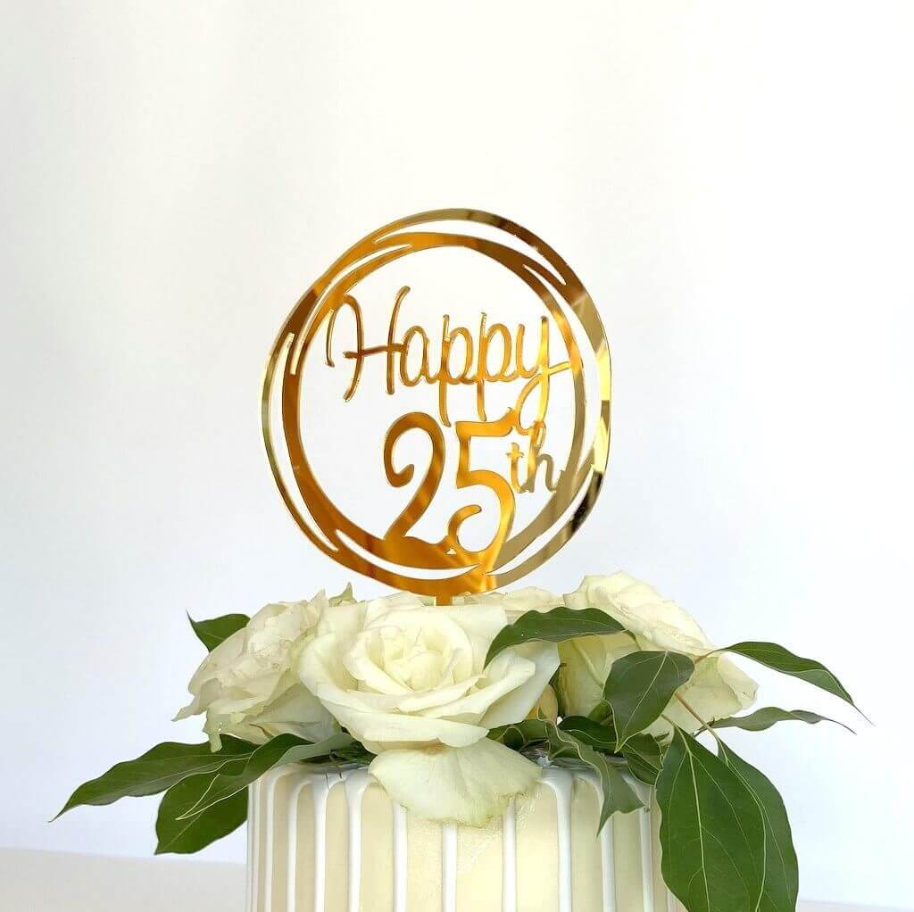 25th birthday cake in shades of... - The Cake Lady Guernsey | Facebook