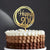 Online Party Supplies Australia gold mirror geometric circle Happy 20th birthday cake topper