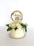 Acrylic Gold Geometric Circle Happy 82nd Cake Topper