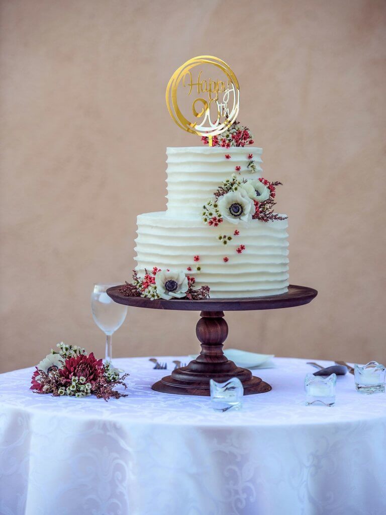 Online Party Supplies Australia Acrylic gold mirror geometric round Happy 90th birthday wedding Cake Topper