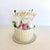 Acrylic Gold Mirror 'seventy four' Birthday Cake Topper