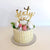 Acrylic Gold Mirror 'sixty six' Birthday Cake Topper