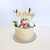 Acrylic Gold Mirror 'thirty six' Birthday Cake Topper