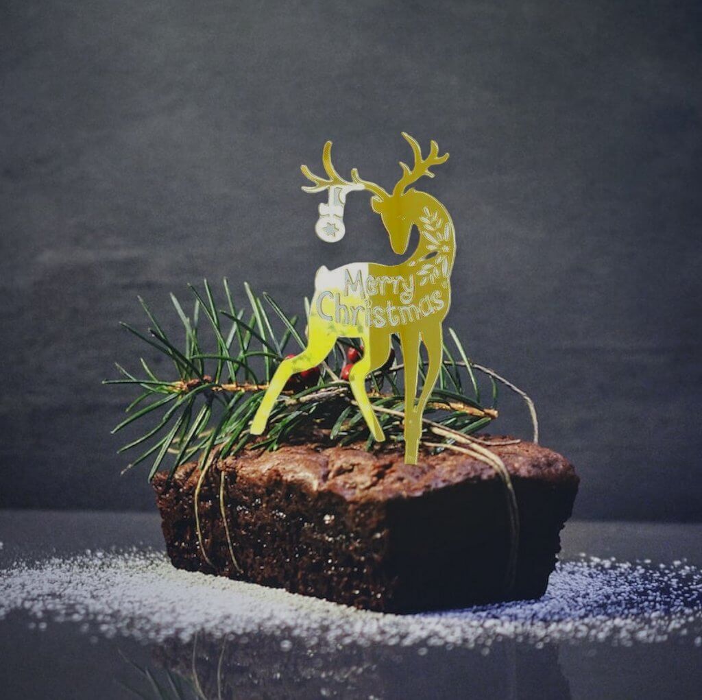 Chocolate Reindeer Cakes | Rudolph Theme Cake – Liliyum Patisserie & Cafe