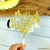 Gold Mirror Acrylic Merry Christmas with Xmas Tree Cake Topper