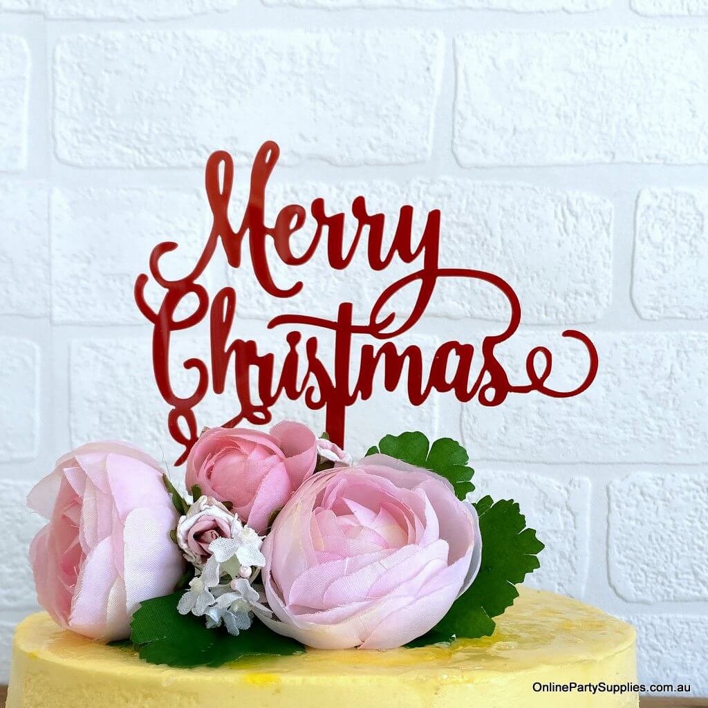 FlowerAura Delicious Silky Smooth Fresh Merry Christmas Theme Printed  Chocolate Flavor Christmas Cake Gift's For Friends, Relatives, Colleagues,  Neighbours (Same Day Delivery) (1Kg) : Amazon.in: Grocery & Gourmet Foods