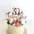Acrylic Rose Gold Mirror '30 & Fabulous' Cake Topper