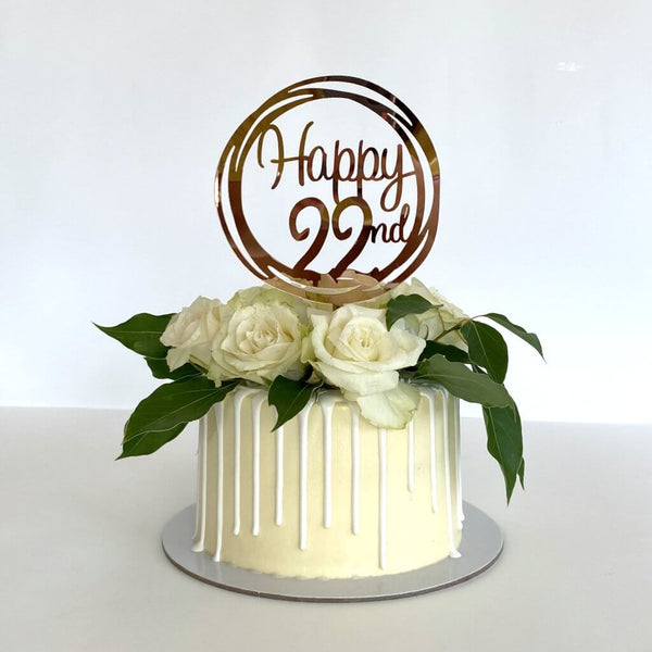 Calendar Theme Anniversary Cake | bakehoney.com