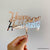 Online Party Supplies Australia Rose Gold Mirror Acrylic 'Happy 40th Anniversary' Cake Topper