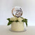 Acrylic Rose Gold Geometric Circle Happy 64th Cake Topper