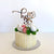 Acrylic Rose Gold Mirror Hello 35 Birthday Cake Topper