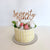 Acrylic Rose Gold Mirror 'seventy nine' Birthday Cake Topper