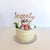 Acrylic Rose Gold Mirror 'seventy six' Birthday Cake Topper