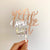 Online Party Supplies Australia rose gold mirror acrylic we tied the knot wedding cake topper