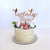Acrylic Rose Gold Mirror 'twenty three' Script Cake Topper