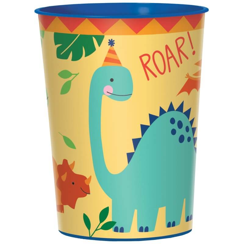 Amscan Dino-Mite Dinosaur Party Plastic Favour Cup 473ml