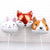 18" Online Party Supplies Woodland Red Fox Animal Head Shaped Foil Balloon for Animal Theme Party Decorations 