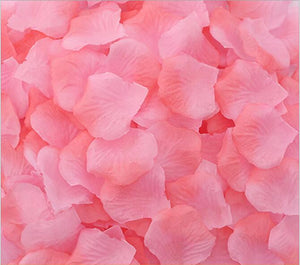 Artificial baby pink & peach Silk Wedding Runner Aisle Flower Girls Rose Petals Australia