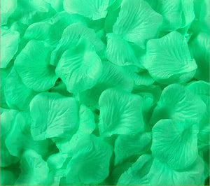 mint green Artificial Silk Wedding Runner Aisle Flower Girls Rose Petals Australia
