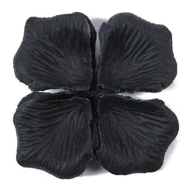 Artificial Black Silk Wedding Runner Aisle Flower Girls Rose Petals Australia