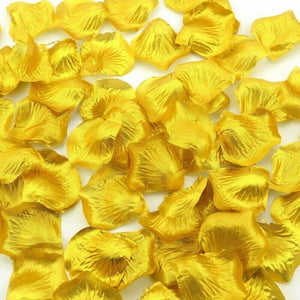 Online Party Supplies Australia artificial fake metallic gold silk wedding rose petals