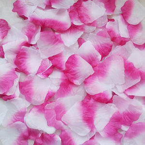 Artificial white and pink Silk Wedding Runner Aisle Flower Girls Rose Petals Australia