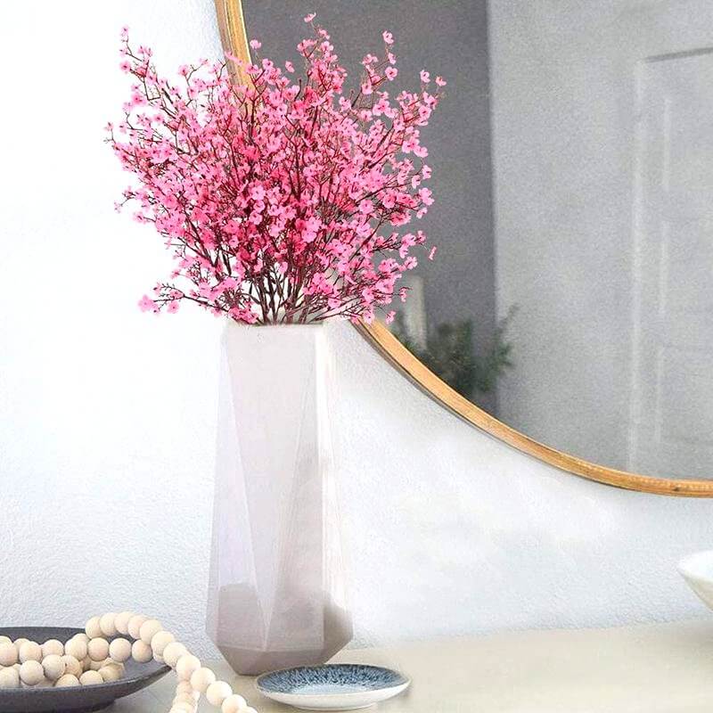 Artificial Cherry Blossom Flower Branches - pink