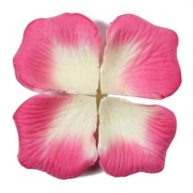 Artificial Pink & Cream Ivory Silk Wedding Runner Aisle Flower Girls Rose Petals Australia