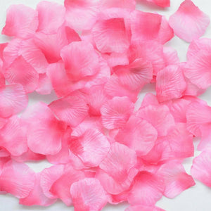 Artificial Pink & Red Silk Rose Petals - #31