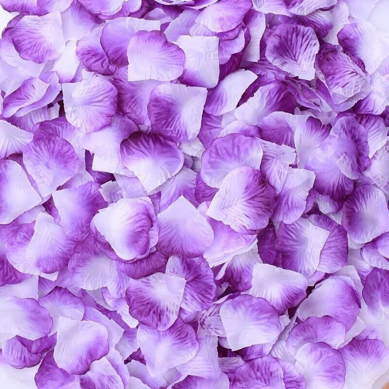 Artificial white purple Silk Wedding Runner Aisle Flower Girls Rose Petals Australia