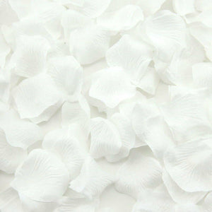 white Artificial Black Silk wedding Rose Petals