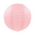 Baby Pink Round Chinese Paper Lantern - 4 Sizes