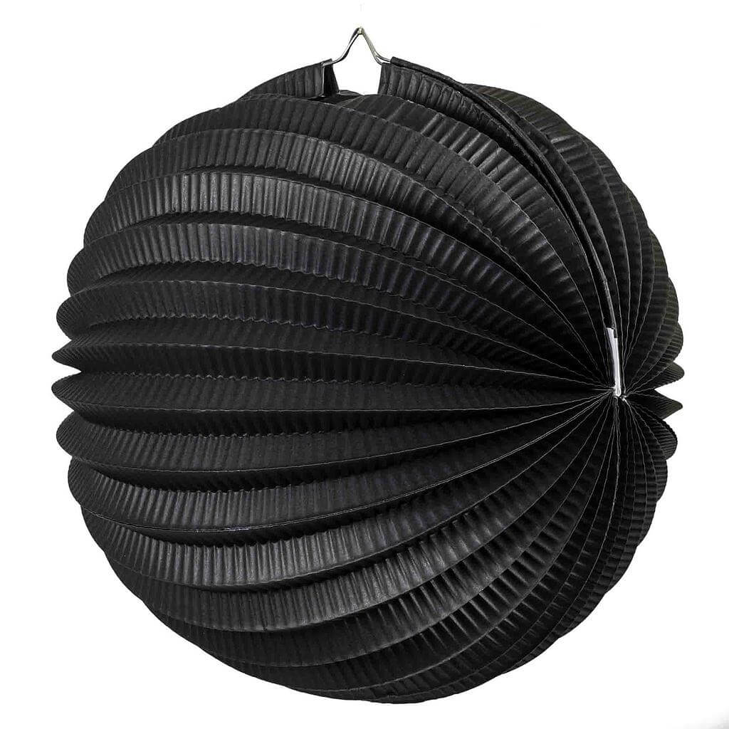 Online Party Supplies Australia black accordion paper lantern ball baby shower wedding nursery home decorations