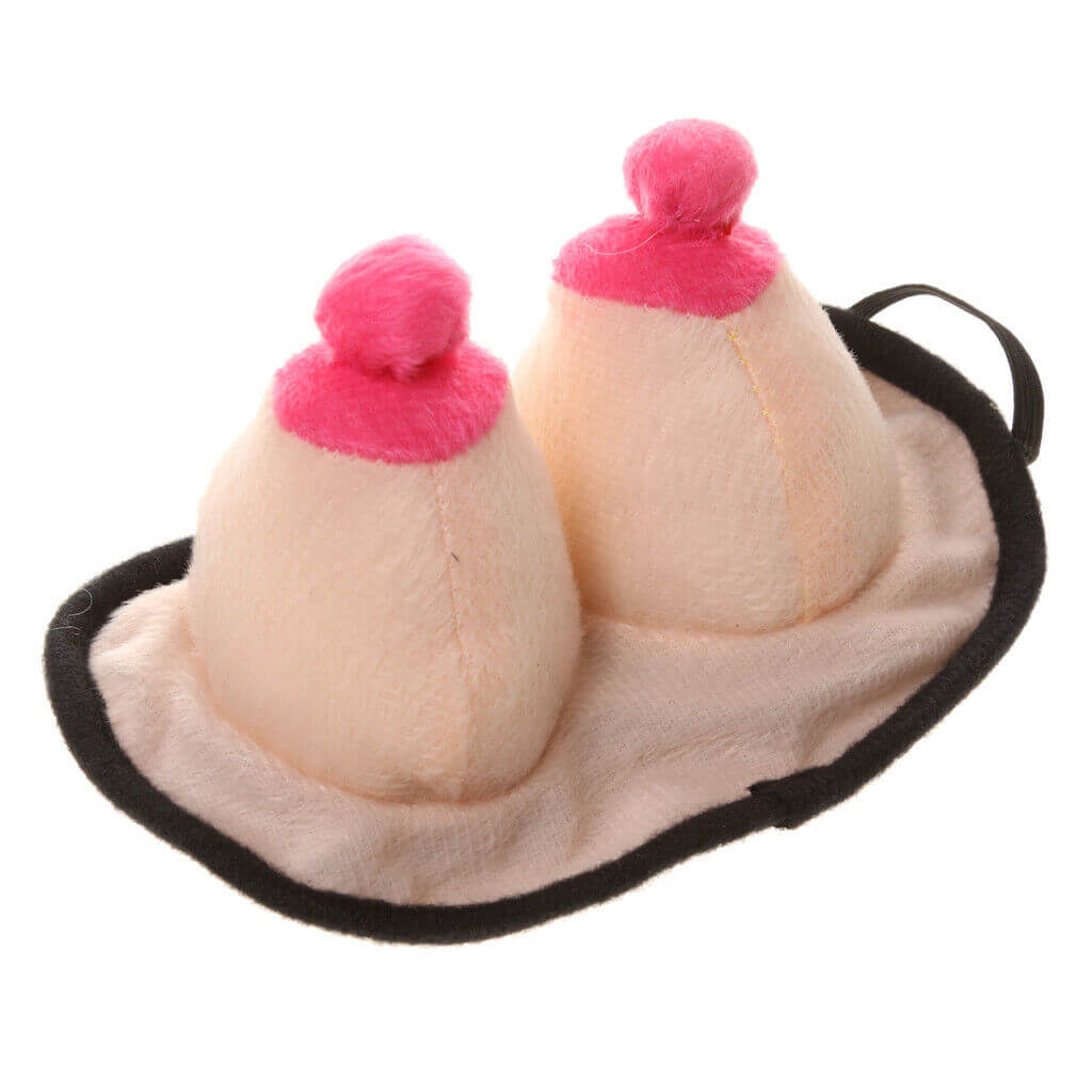 Fun Adult Party Novelty Boob Sleep Mask Rude gifts for men