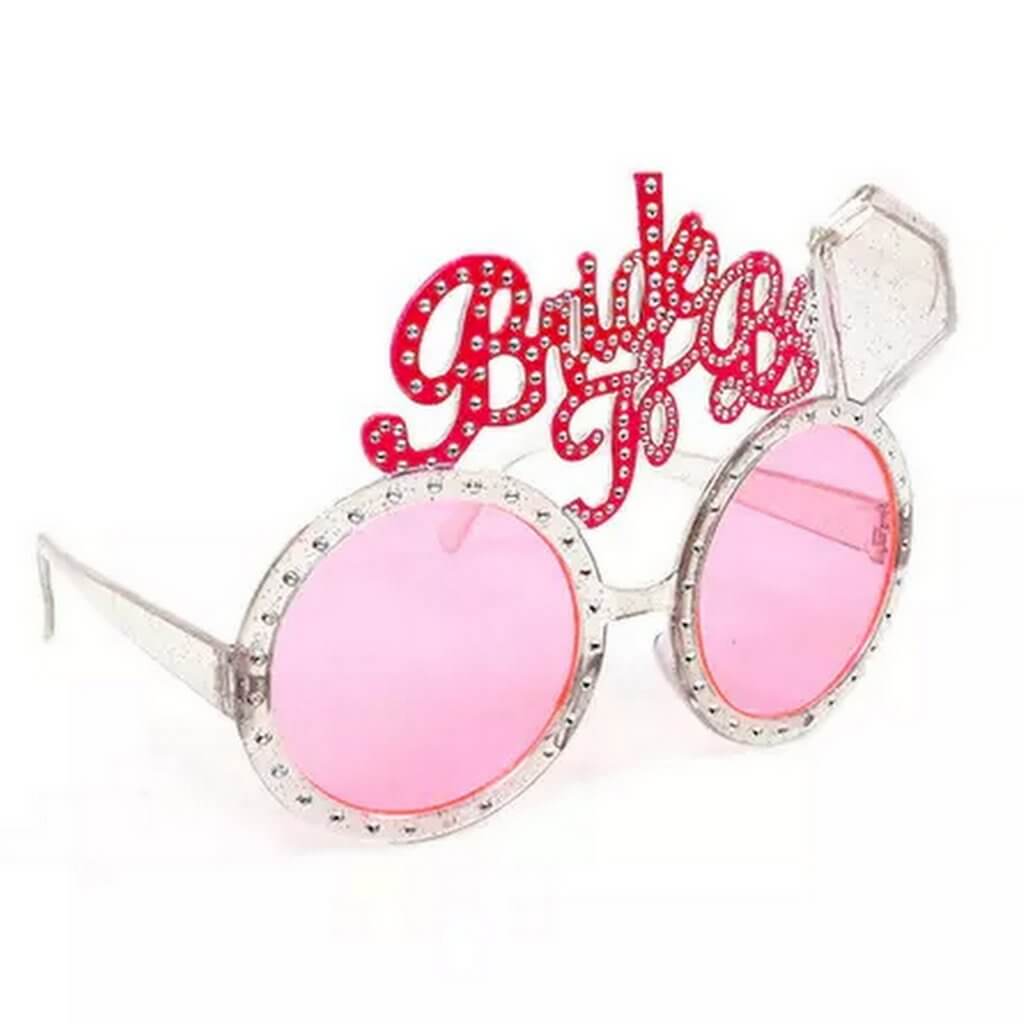 Pink Bride To Be Plastic Glasses