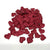 Heart Fabric Confetti Table Scatters - Burgundy