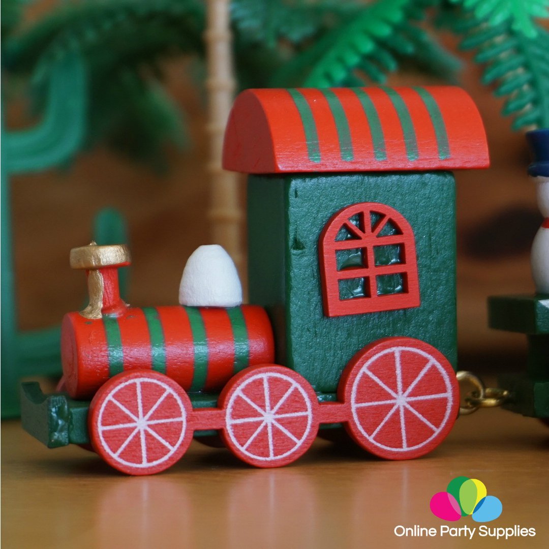 Miniature train hot sale sets christmas