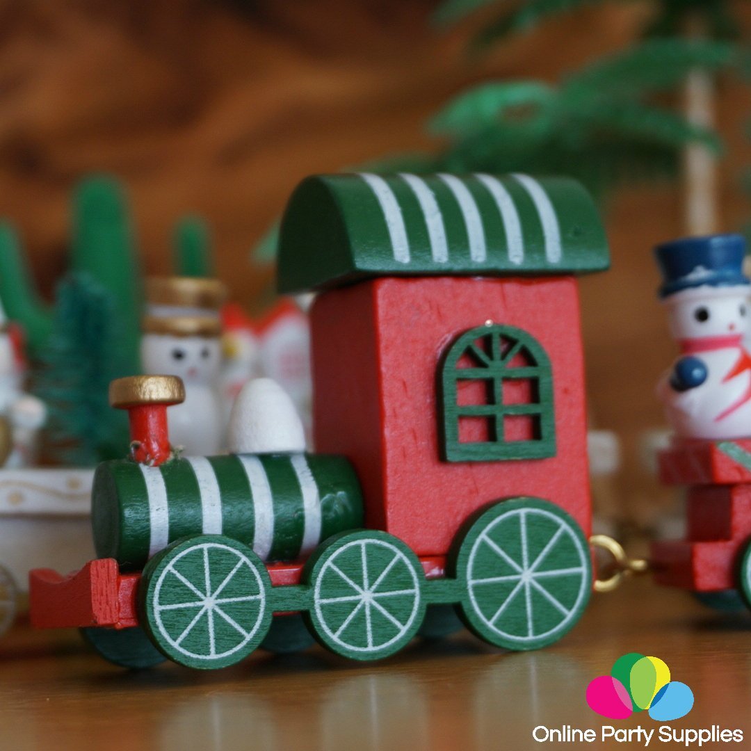 Miniature christmas 2024 train set