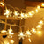 Christmas Snowflake Fairty String Lights - Warm White, Battery Operated