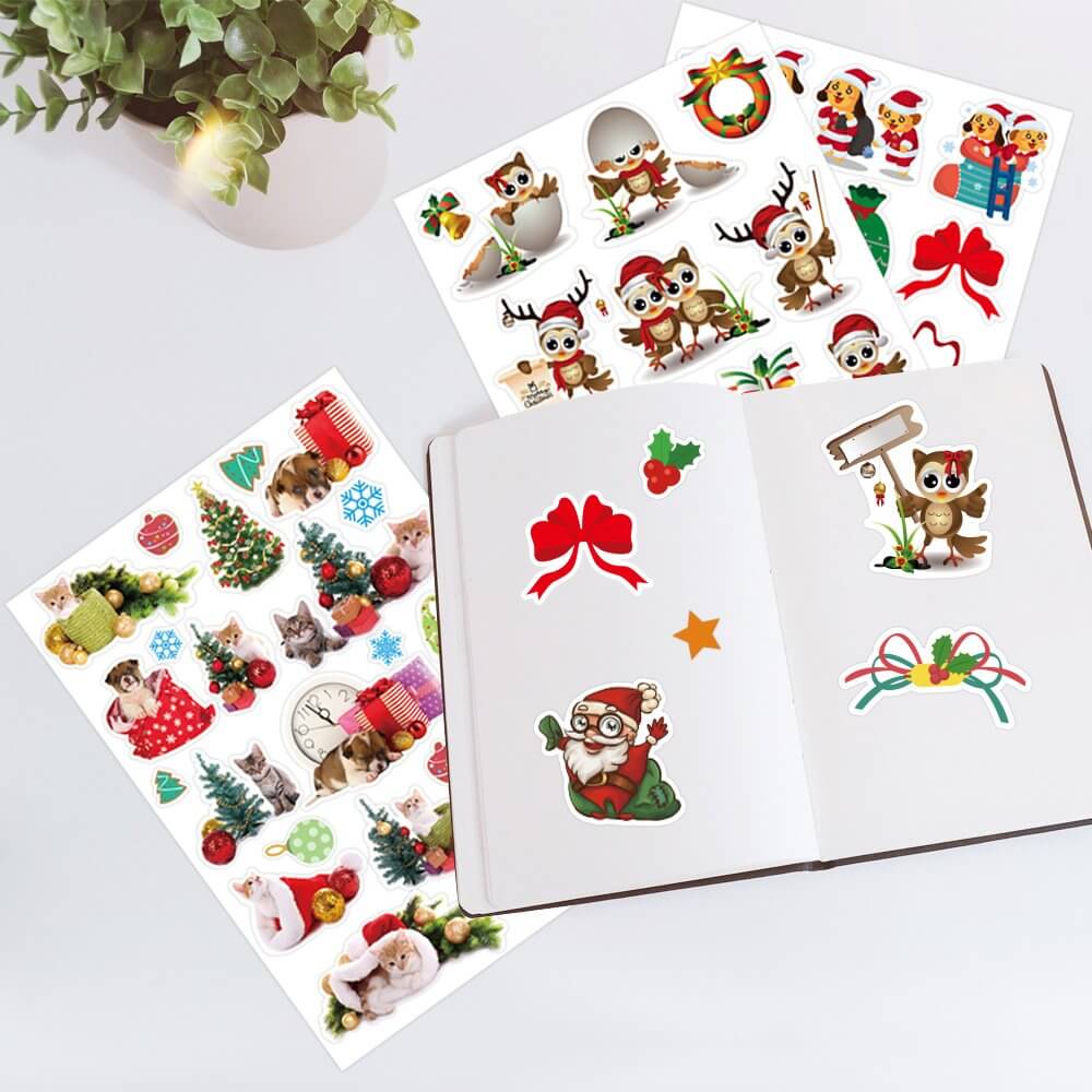 Christmas Stickers for Kids - 5 Sheets