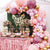 124pcs Chrome Gold, Macaron Baby Pink, Lilac & Agate Balloon Garland DIY Kit - DIY Party Supplies & Balloon Decorations